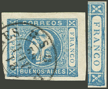 Lot 12 - Argentina buenos aires - cabecitas - Guillermo Jalil - Philatino Auction # 2415 ARGENTINA: Special May auction Lot 12 - Argentina buenos aires - cabecitas - Guillermo Jalil - Philatino Auction # 2415 ARGENTINA: Special May auction