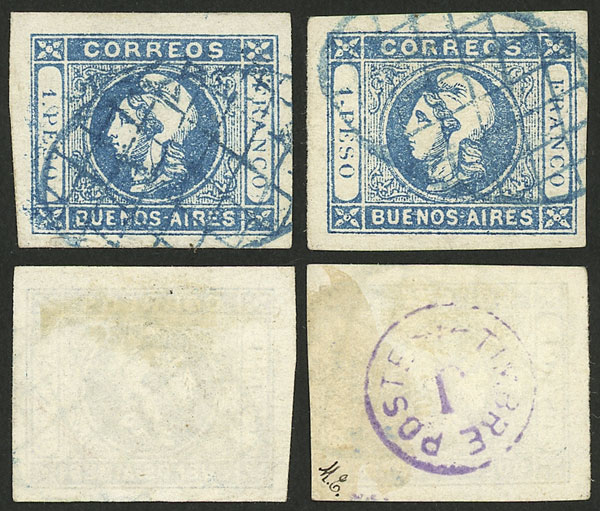 Lot 8 - Argentina buenos aires - cabecitas - Guillermo Jalil - Philatino Auction # 2415 ARGENTINA: Special May auction Lot 8 - Argentina buenos aires - cabecitas - Guillermo Jalil - Philatino Auction # 2415 ARGENTINA: Special May auction
