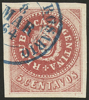 Lot 68 - Argentina escuditos -  Guillermo Jalil - Philatino Auction # 2415 ARGENTINA: Special May auction