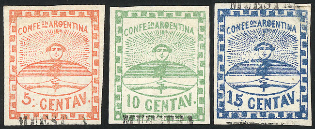 Lot 39 - Argentina confederation - Guillermo Jalil - Philatino Auction # 2415 ARGENTINA: Special May auction Lot 39 - Argentina confederation - Guillermo Jalil - Philatino Auction # 2415 ARGENTINA: Special May auction