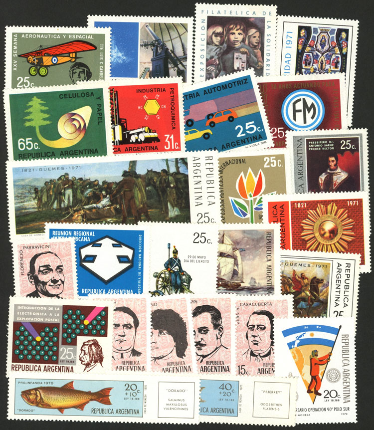 Lot 595 - Argentina general issues - Guillermo Jalil - Philatino Auction # 2416 ARGENTINA: Very good selection of interesting lots with very low prices! Lot 595 - Argentina general issues - Guillermo Jalil - Philatino Auction # 2416 ARGENTINA: Very good selection of interesting lots with very low prices!