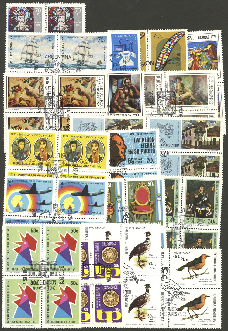 Lot 599 - Argentina general issues - Guillermo Jalil - Philatino Auction # 2416 ARGENTINA: Very good selection of interesting lots with very low prices! Lot 599 - Argentina general issues - Guillermo Jalil - Philatino Auction # 2416 ARGENTINA: Very good selection of interesting lots with very low prices!