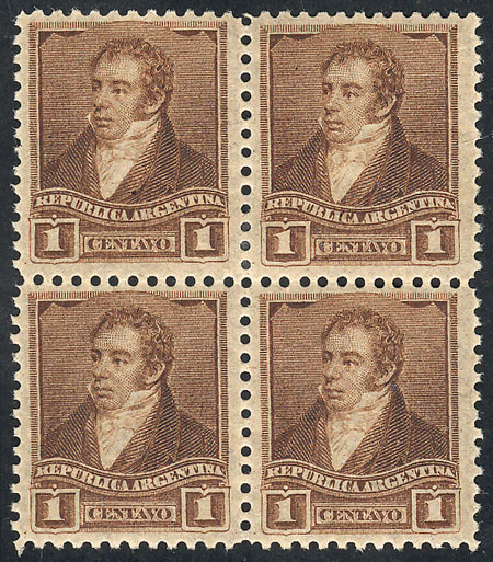 Lot 109 - Argentina general issues -  Guillermo Jalil - Philatino Auction # 2416 ARGENTINA: Very good selection of interesting lots with very low prices!