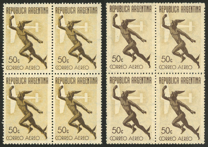 Lot 1160 - Argentina airmail -  Guillermo Jalil - Philatino Auction # 2418 ARGENTINA: General auction with very low starts, including many rarities!