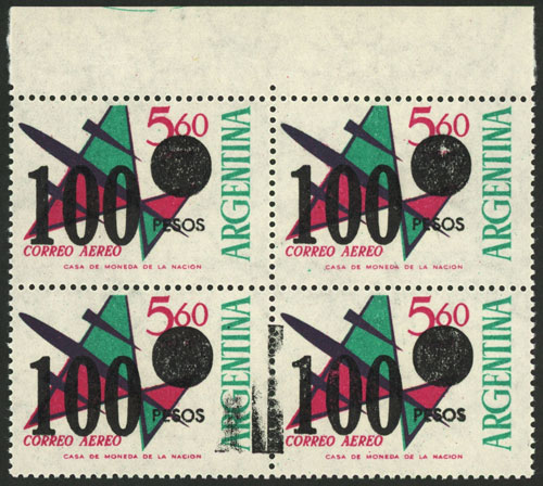 Lot 1183 - Argentina airmail -  Guillermo Jalil - Philatino Auction # 2418 ARGENTINA: General auction with very low starts, including many rarities!