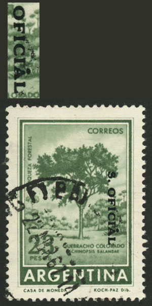 Lot 1434 - Argentina official stamps - Guillermo Jalil - Philatino Auction # 2418 ARGENTINA: General auction with very low starts, including many rarities! Lot 1434 - Argentina official stamps - Guillermo Jalil - Philatino Auction # 2418 ARGENTINA: General auction with very low starts, including many rarities!