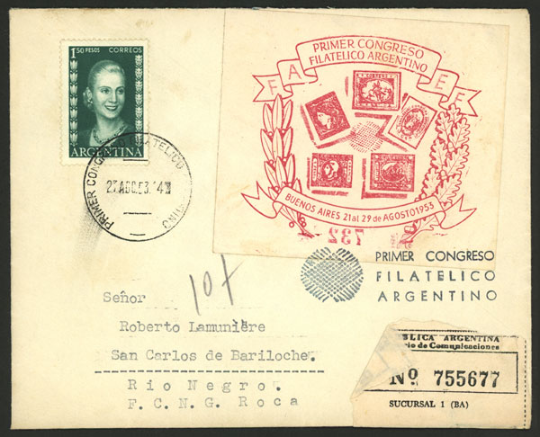 Lot 1733 - Argentina cinderellas - Guillermo Jalil - Philatino Auction # 2418 ARGENTINA: General auction with very low starts, including many rarities! Lot 1733 - Argentina cinderellas - Guillermo Jalil - Philatino Auction # 2418 ARGENTINA: General auction with very low starts, including many rarities!