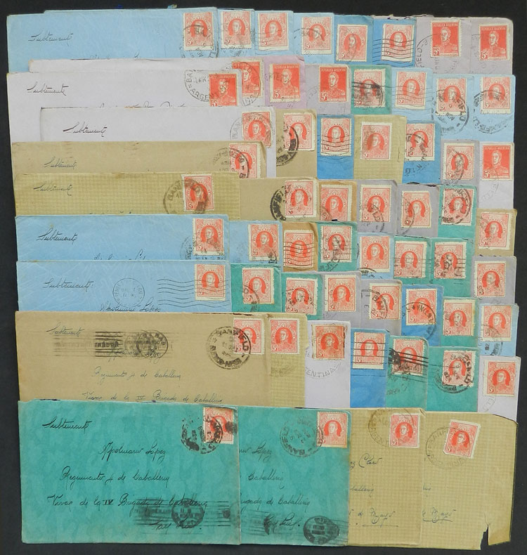 Lot 1534 - Argentina postal history - Guillermo Jalil - Philatino Auction # 2418 ARGENTINA: General auction with very low starts, including many rarities! Lot 1534 - Argentina postal history - Guillermo Jalil - Philatino Auction # 2418 ARGENTINA: General auction with very low starts, including many rarities!
