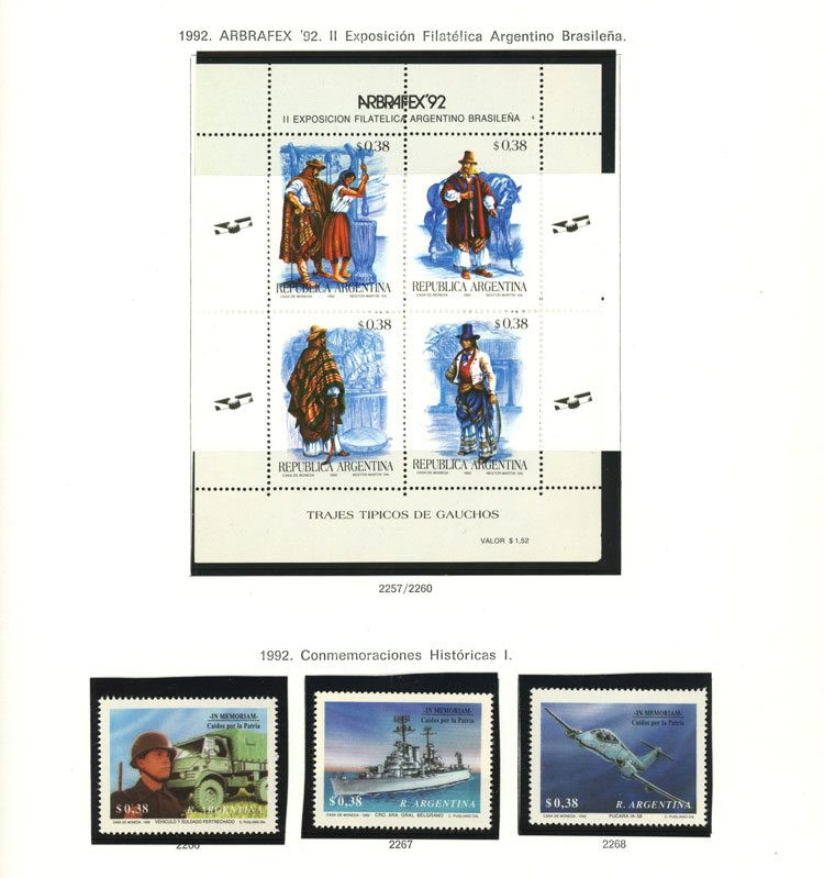 Lot 1072 - Argentina general issues - Guillermo Jalil - Philatino Auction # 2418 ARGENTINA: General auction with very low starts, including many rarities! Lot 1072 - Argentina general issues - Guillermo Jalil - Philatino Auction # 2418 ARGENTINA: General auction with very low starts, including many rarities!