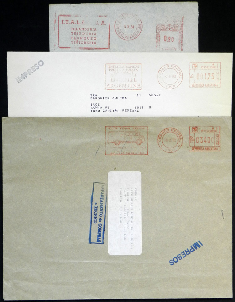 Lot 1566 - Argentina postal history - Guillermo Jalil - Philatino Auction # 2418 ARGENTINA: General auction with very low starts, including many rarities! Lot 1566 - Argentina postal history - Guillermo Jalil - Philatino Auction # 2418 ARGENTINA: General auction with very low starts, including many rarities!