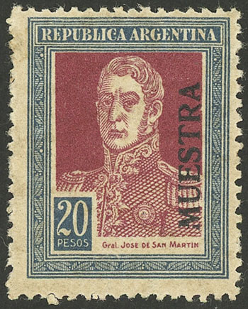 Lot 454 - Argentina general issues - Guillermo Jalil - Philatino Auction # 2418 ARGENTINA: General auction with very low starts, including many rarities! Lot 454 - Argentina general issues - Guillermo Jalil - Philatino Auction # 2418 ARGENTINA: General auction with very low starts, including many rarities!
