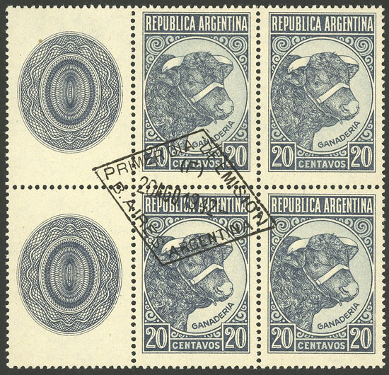 Lot 624 - Argentina general issues - Guillermo Jalil - Philatino Auction # 2418 ARGENTINA: General auction with very low starts, including many rarities! Lot 624 - Argentina general issues - Guillermo Jalil - Philatino Auction # 2418 ARGENTINA: General auction with very low starts, including many rarities!