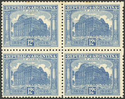 Lot 479 - Argentina general issues - Guillermo Jalil - Philatino Auction # 2418 ARGENTINA: General auction with very low starts, including many rarities! Lot 479 - Argentina general issues - Guillermo Jalil - Philatino Auction # 2418 ARGENTINA: General auction with very low starts, including many rarities!