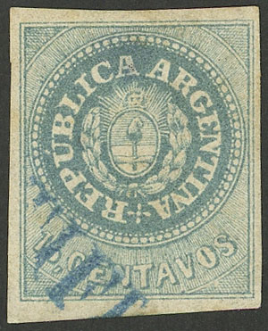 Lot 110 - Argentina escuditos - Guillermo Jalil - Philatino Auction # 2418 ARGENTINA: General auction with very low starts, including many rarities! Lot 110 - Argentina escuditos - Guillermo Jalil - Philatino Auction # 2418 ARGENTINA: General auction with very low starts, including many rarities!