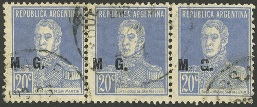 Lot 1321 - Argentina official stamps - Guillermo Jalil - Philatino Auction # 2418 ARGENTINA: General auction with very low starts, including many rarities! Lot 1321 - Argentina official stamps - Guillermo Jalil - Philatino Auction # 2418 ARGENTINA: General auction with very low starts, including many rarities!
