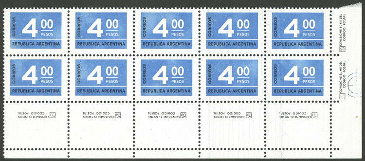 Lot 968 - Argentina general issues - Guillermo Jalil - Philatino Auction # 2418 ARGENTINA: General auction with very low starts, including many rarities! Lot 968 - Argentina general issues - Guillermo Jalil - Philatino Auction # 2418 ARGENTINA: General auction with very low starts, including many rarities!