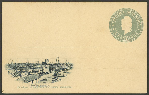 Lot 1498 - Argentina Postal stationery - Guillermo Jalil - Philatino Auction # 2418 ARGENTINA: General auction with very low starts, including many rarities! Lot 1498 - Argentina Postal stationery - Guillermo Jalil - Philatino Auction # 2418 ARGENTINA: General auction with very low starts, including many rarities!