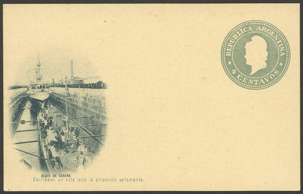 Lot 1499 - Argentina Postal stationery - Guillermo Jalil - Philatino Auction # 2418 ARGENTINA: General auction with very low starts, including many rarities! Lot 1499 - Argentina Postal stationery - Guillermo Jalil - Philatino Auction # 2418 ARGENTINA: General auction with very low starts, including many rarities!