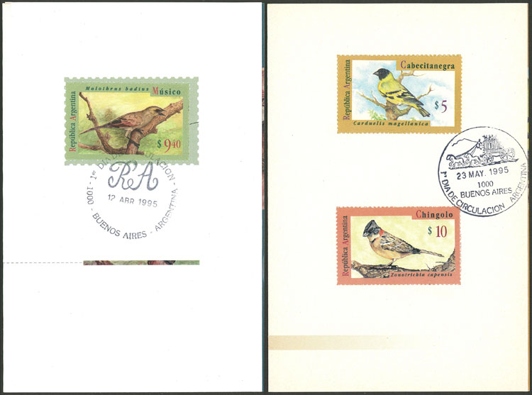 Lot 1083 - Argentina general issues -  Guillermo Jalil - Philatino Auction # 2418 ARGENTINA: General auction with very low starts, including many rarities!
