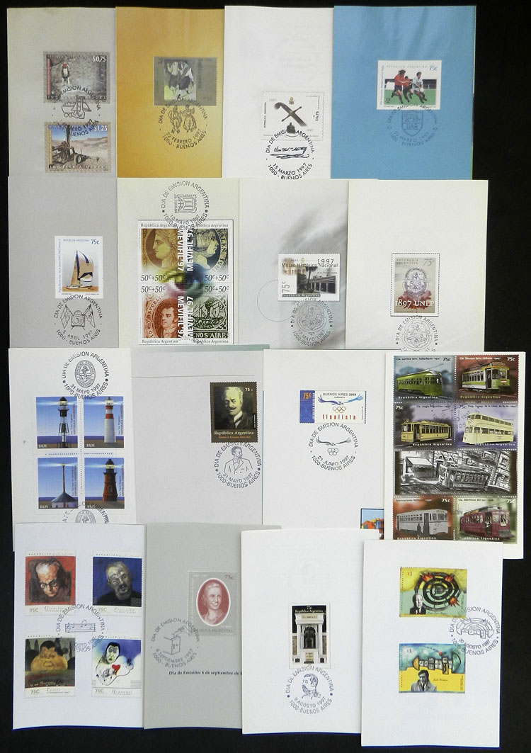 Lot 1096 - Argentina general issues -  Guillermo Jalil - Philatino Auction # 2418 ARGENTINA: General auction with very low starts, including many rarities!