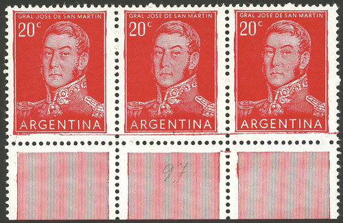 Lot 728 - Argentina general issues - Guillermo Jalil - Philatino Auction # 2418 ARGENTINA: General auction with very low starts, including many rarities! Lot 728 - Argentina general issues - Guillermo Jalil - Philatino Auction # 2418 ARGENTINA: General auction with very low starts, including many rarities!