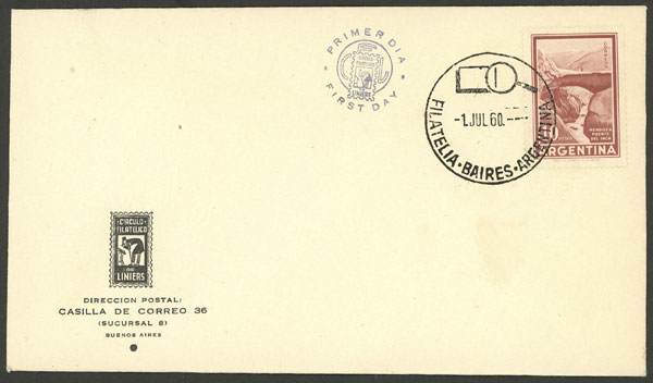 Lot 807 - Argentina general issues - Guillermo Jalil - Philatino Auction # 2418 ARGENTINA: General auction with very low starts, including many rarities! Lot 807 - Argentina general issues - Guillermo Jalil - Philatino Auction # 2418 ARGENTINA: General auction with very low starts, including many rarities!
