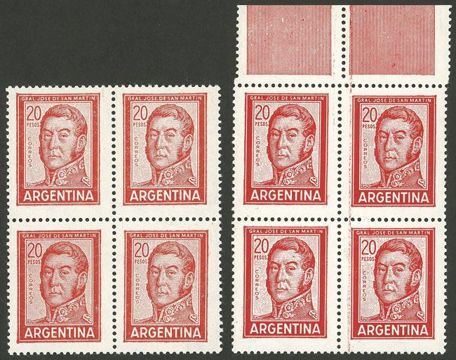 Lot 867 - Argentina general issues - Guillermo Jalil - Philatino Auction # 2418 ARGENTINA: General auction with very low starts, including many rarities! Lot 867 - Argentina general issues - Guillermo Jalil - Philatino Auction # 2418 ARGENTINA: General auction with very low starts, including many rarities!