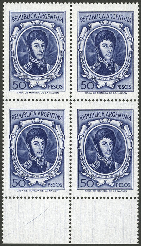 Lot 889 - Argentina general issues - Guillermo Jalil - Philatino Auction # 2418 ARGENTINA: General auction with very low starts, including many rarities! Lot 889 - Argentina general issues - Guillermo Jalil - Philatino Auction # 2418 ARGENTINA: General auction with very low starts, including many rarities!