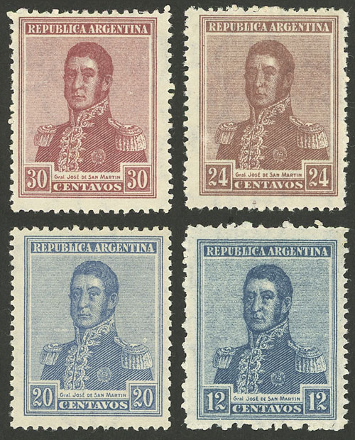 Lot 446 - Argentina general issues - Guillermo Jalil - Philatino Auction # 2418 ARGENTINA: General auction with very low starts, including many rarities! Lot 446 - Argentina general issues - Guillermo Jalil - Philatino Auction # 2418 ARGENTINA: General auction with very low starts, including many rarities!