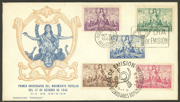 Lot 665 - Argentina general issues - Guillermo Jalil - Philatino Auction # 2418 ARGENTINA: General auction with very low starts, including many rarities! Lot 665 - Argentina general issues - Guillermo Jalil - Philatino Auction # 2418 ARGENTINA: General auction with very low starts, including many rarities!
