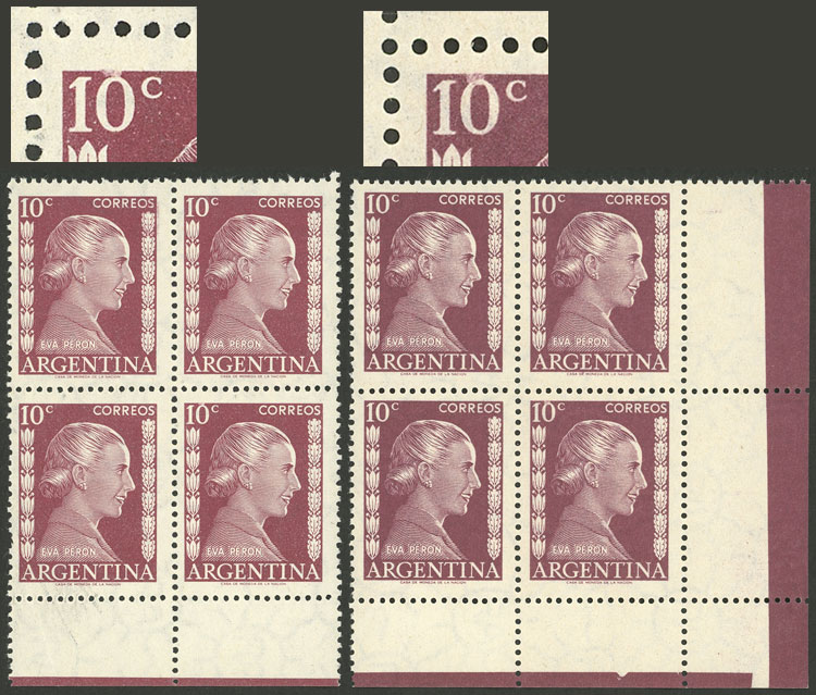 Lot 698 - Argentina general issues -  Guillermo Jalil - Philatino Auction # 2418 ARGENTINA: General auction with very low starts, including many rarities!