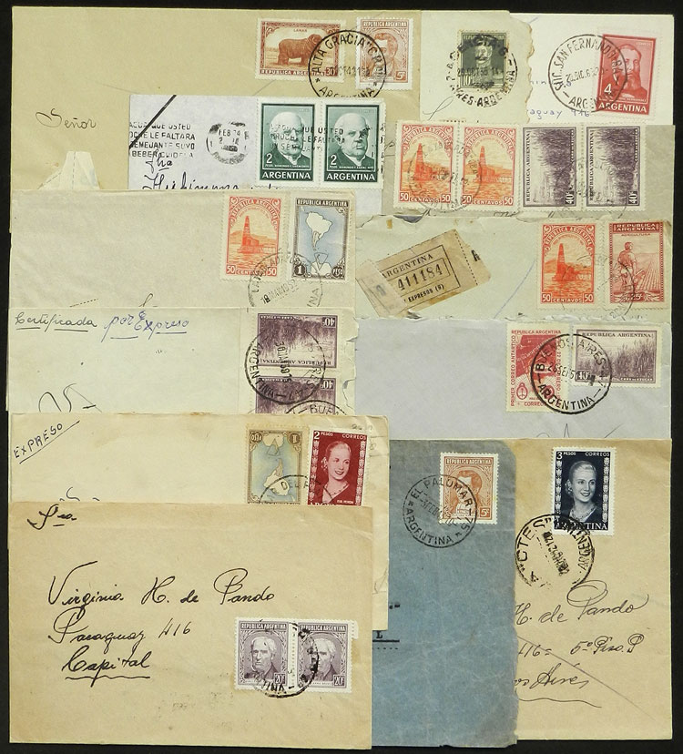 Lot 1546 - Argentina postal history - Guillermo Jalil - Philatino Auction # 2418 ARGENTINA: General auction with very low starts, including many rarities! Lot 1546 - Argentina postal history - Guillermo Jalil - Philatino Auction # 2418 ARGENTINA: General auction with very low starts, including many rarities!
