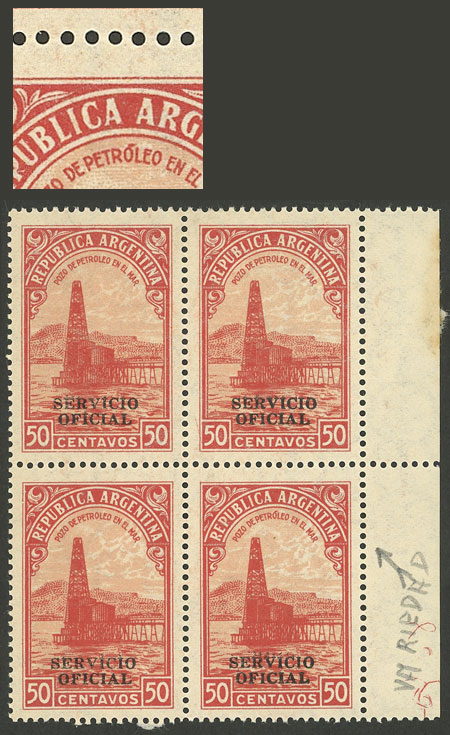 Lot 1392 - Argentina official stamps - Guillermo Jalil - Philatino Auction # 2418 ARGENTINA: General auction with very low starts, including many rarities! Lot 1392 - Argentina official stamps - Guillermo Jalil - Philatino Auction # 2418 ARGENTINA: General auction with very low starts, including many rarities!