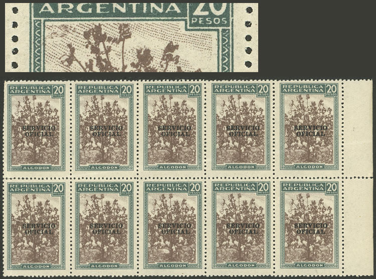 Lot 1396 - Argentina official stamps - Guillermo Jalil - Philatino Auction # 2418 ARGENTINA: General auction with very low starts, including many rarities! Lot 1396 - Argentina official stamps - Guillermo Jalil - Philatino Auction # 2418 ARGENTINA: General auction with very low starts, including many rarities!