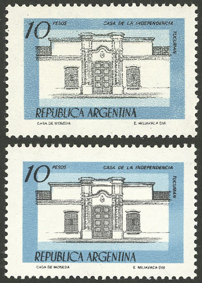 Lot 990 - Argentina general issues -  Guillermo Jalil - Philatino Auction # 2418 ARGENTINA: General auction with very low starts, including many rarities!
