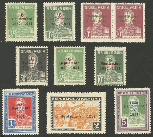 Lot 505 - Argentina general issues - Guillermo Jalil - Philatino Auction # 2418 ARGENTINA: General auction with very low starts, including many rarities! Lot 505 - Argentina general issues - Guillermo Jalil - Philatino Auction # 2418 ARGENTINA: General auction with very low starts, including many rarities!