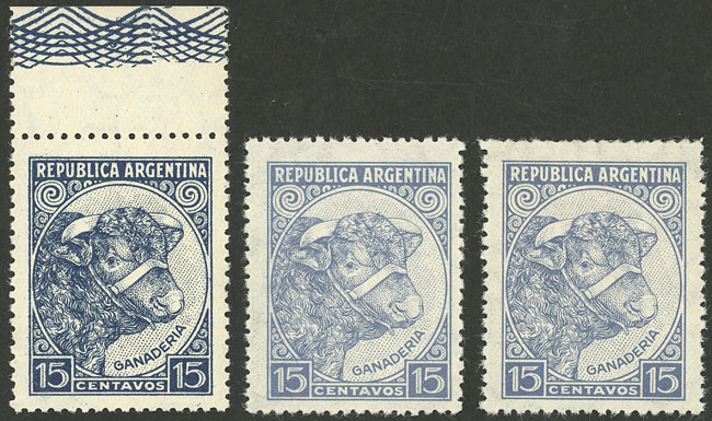 Lot 537 - Argentina general issues -  Guillermo Jalil - Philatino Auction # 2418 ARGENTINA: General auction with very low starts, including many rarities!