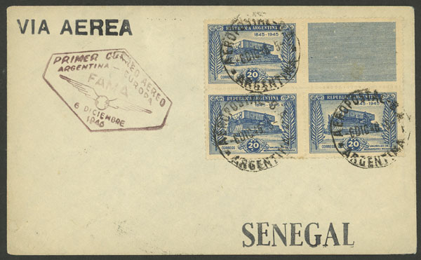 Lot 1554 - Argentina postal history - Guillermo Jalil - Philatino Auction # 2418 ARGENTINA: General auction with very low starts, including many rarities! Lot 1554 - Argentina postal history - Guillermo Jalil - Philatino Auction # 2418 ARGENTINA: General auction with very low starts, including many rarities!