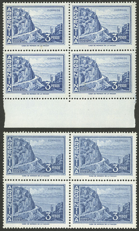 Lot 796 - Argentina general issues -  Guillermo Jalil - Philatino Auction # 2418 ARGENTINA: General auction with very low starts, including many rarities!
