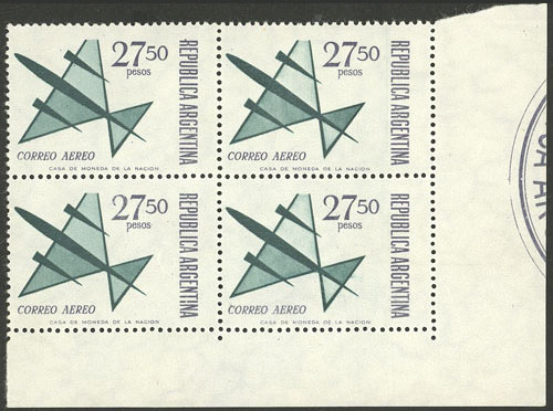 Lot 1178 - Argentina airmail -  Guillermo Jalil - Philatino Auction # 2418 ARGENTINA: General auction with very low starts, including many rarities!