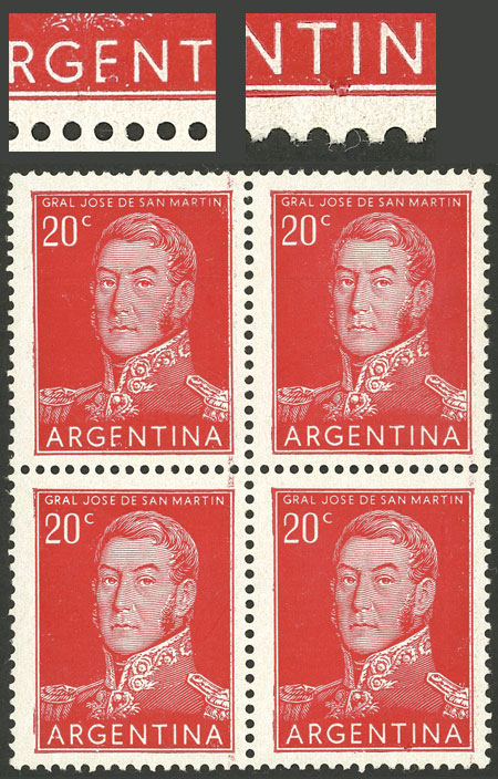 Lot 729 - Argentina general issues - Guillermo Jalil - Philatino Auction # 2418 ARGENTINA: General auction with very low starts, including many rarities! Lot 729 - Argentina general issues - Guillermo Jalil - Philatino Auction # 2418 ARGENTINA: General auction with very low starts, including many rarities!