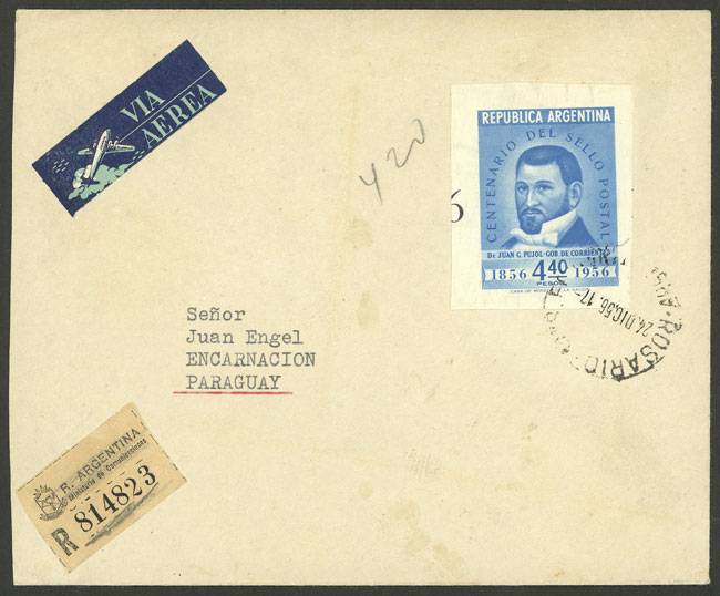Lot 763 - Argentina general issues -  Guillermo Jalil - Philatino Auction # 2418 ARGENTINA: General auction with very low starts, including many rarities!