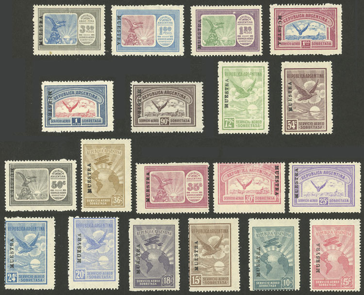 Lot 1148 - Argentina airmail - Guillermo Jalil - Philatino Auction # 2418 ARGENTINA: General auction with very low starts, including many rarities! Lot 1148 - Argentina airmail - Guillermo Jalil - Philatino Auction # 2418 ARGENTINA: General auction with very low starts, including many rarities!