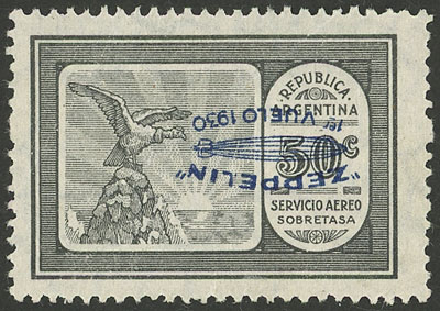 Lot 1150 - Argentina airmail - Guillermo Jalil - Philatino Auction # 2418 ARGENTINA: General auction with very low starts, including many rarities! Lot 1150 - Argentina airmail - Guillermo Jalil - Philatino Auction # 2418 ARGENTINA: General auction with very low starts, including many rarities!