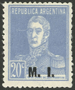 Lot 1335 - Argentina official stamps - Guillermo Jalil - Philatino Auction # 2418 ARGENTINA: General auction with very low starts, including many rarities! Lot 1335 - Argentina official stamps - Guillermo Jalil - Philatino Auction # 2418 ARGENTINA: General auction with very low starts, including many rarities!