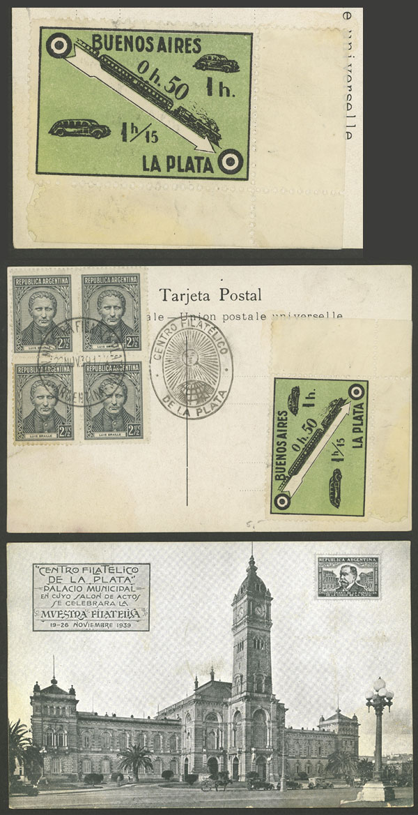 Lot 1735 - Argentina cinderellas - Guillermo Jalil - Philatino Auction # 2418 ARGENTINA: General auction with very low starts, including many rarities! Lot 1735 - Argentina cinderellas - Guillermo Jalil - Philatino Auction # 2418 ARGENTINA: General auction with very low starts, including many rarities!