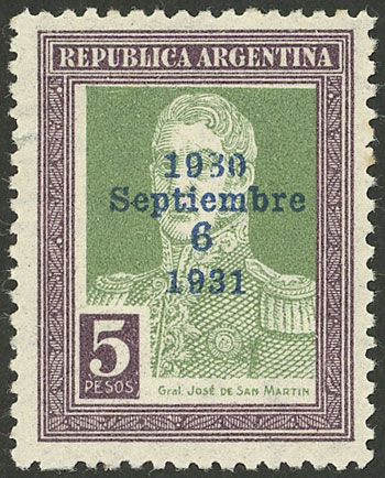 Lot 509 - Argentina general issues - Guillermo Jalil - Philatino Auction # 2418 ARGENTINA: General auction with very low starts, including many rarities! Lot 509 - Argentina general issues - Guillermo Jalil - Philatino Auction # 2418 ARGENTINA: General auction with very low starts, including many rarities!