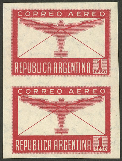 Lot 1163 - Argentina airmail -  Guillermo Jalil - Philatino Auction # 2418 ARGENTINA: General auction with very low starts, including many rarities!