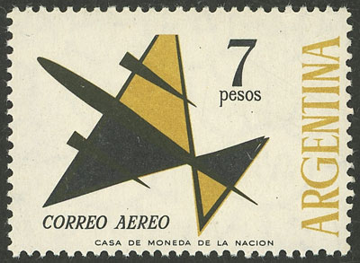 Lot 1172 - Argentina airmail -  Guillermo Jalil - Philatino Auction # 2418 ARGENTINA: General auction with very low starts, including many rarities!