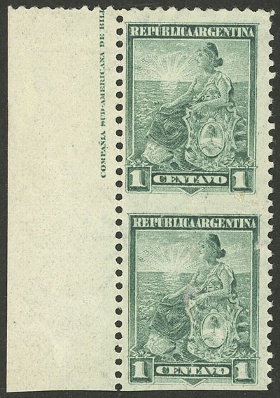 Lot 345 - Argentina general issues - Guillermo Jalil - Philatino Auction # 2418 ARGENTINA: General auction with very low starts, including many rarities! Lot 345 - Argentina general issues - Guillermo Jalil - Philatino Auction # 2418 ARGENTINA: General auction with very low starts, including many rarities!
